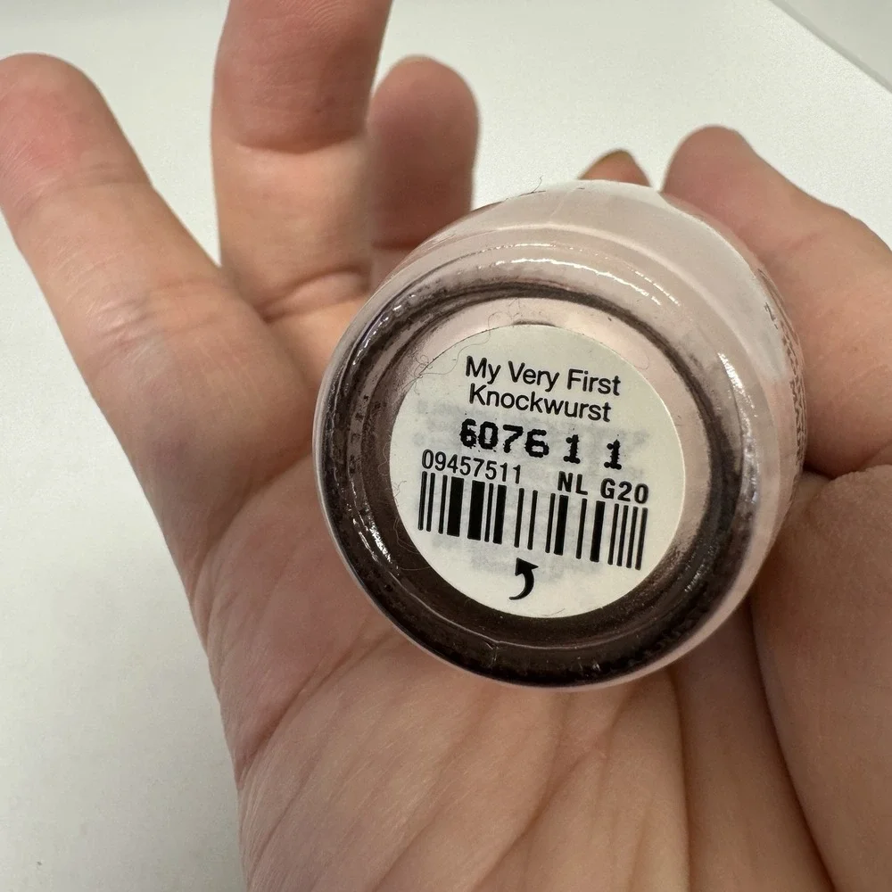 OPI Nail Lacquer - My Very First Knockwurst - 0.5 fl oz NLG20